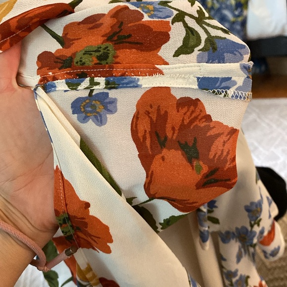 Reformation Juliette Midi Dress, color Formosa - Picture 11 of 11